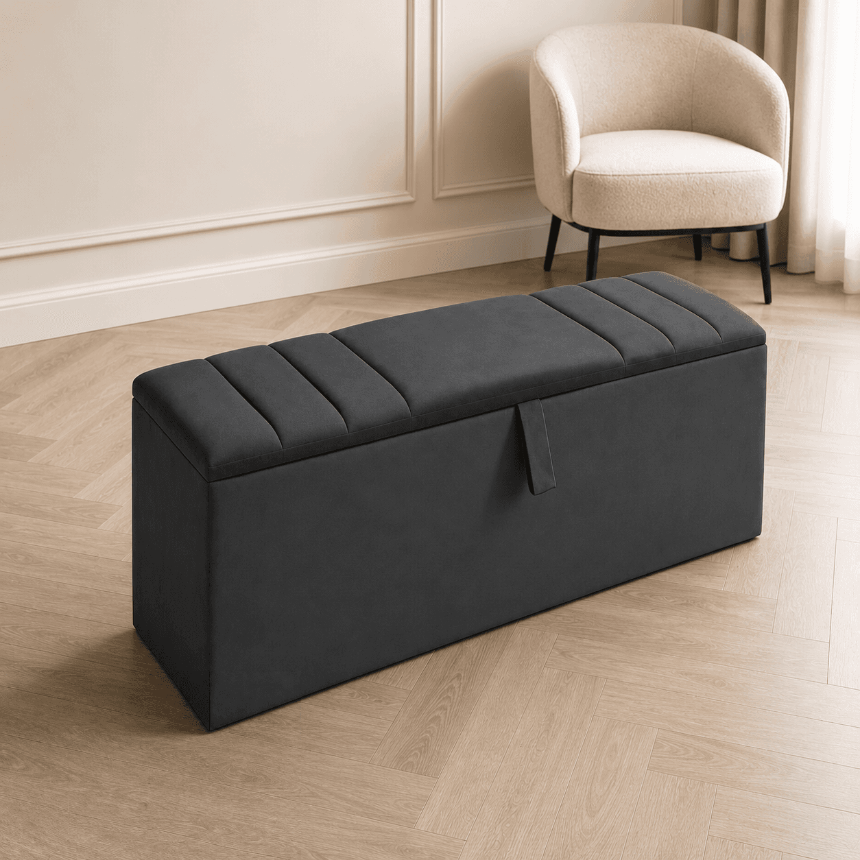 Bedwick Alpine Ottoman Box