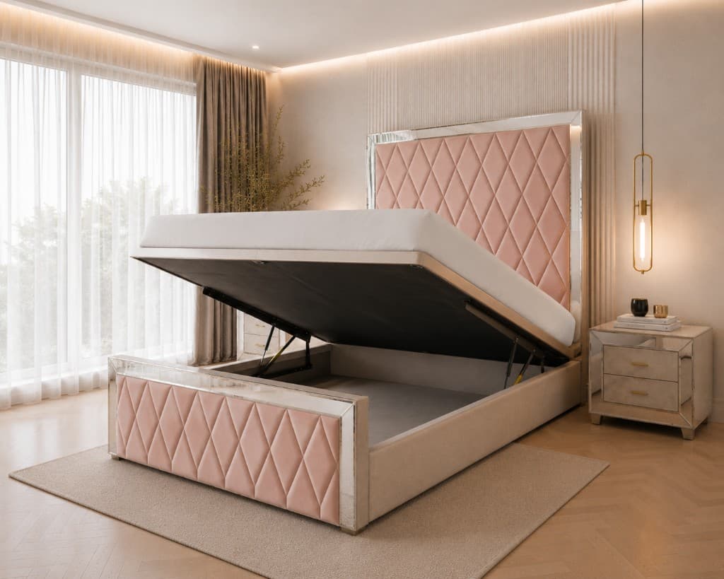 Designer Poppy Mirror Strip Bed thumbnail 2