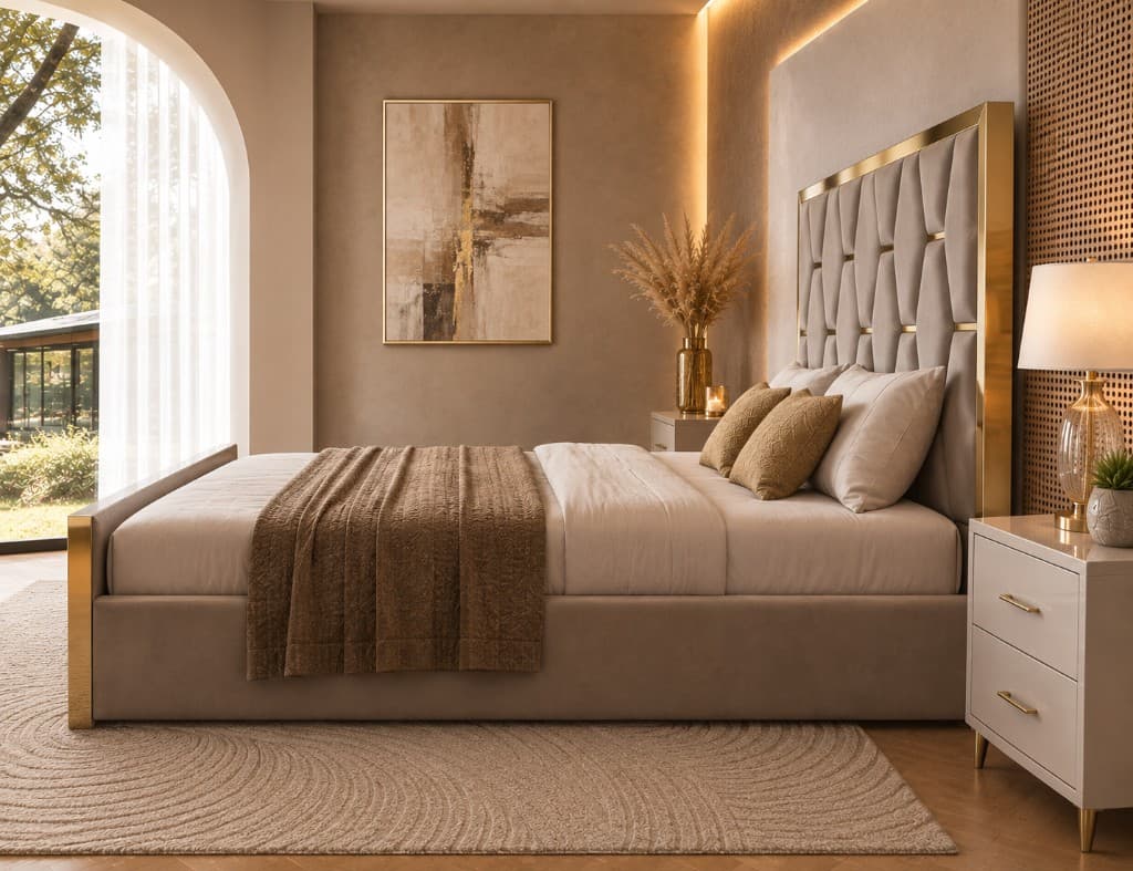 Designer Hexagon Bed thumbnail 3