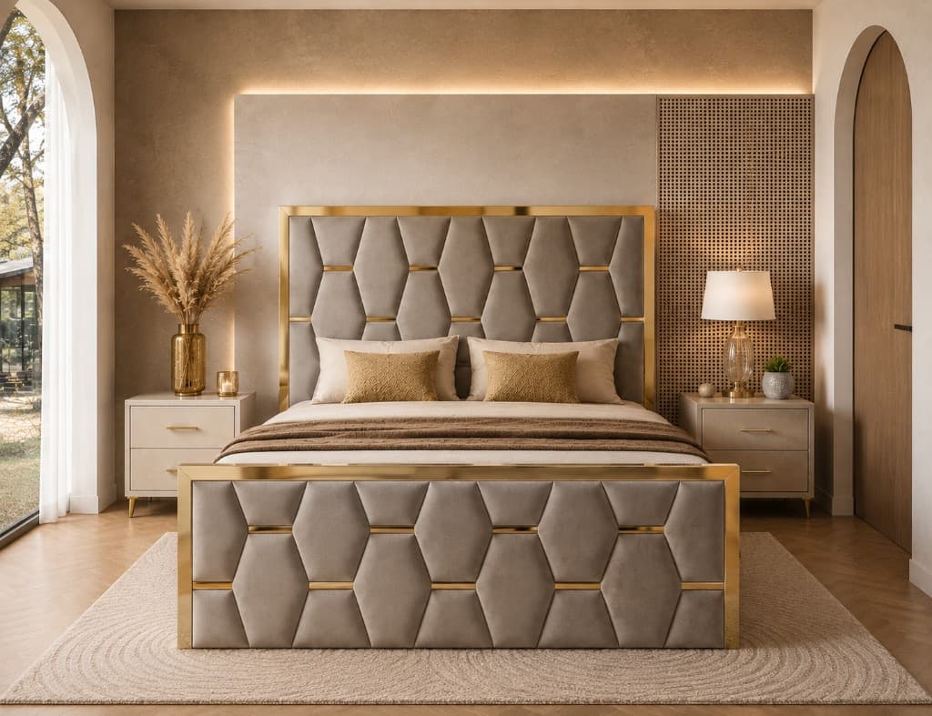 Bedwick Designer Hexagon Bed